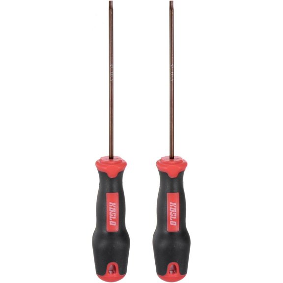 CHE-2pcs Hex Screwdriver 2.5mm Magnetic Hexagon Key Metric Driver with 3.94" Shaft Length for RC Model Furniture Repair Electronic