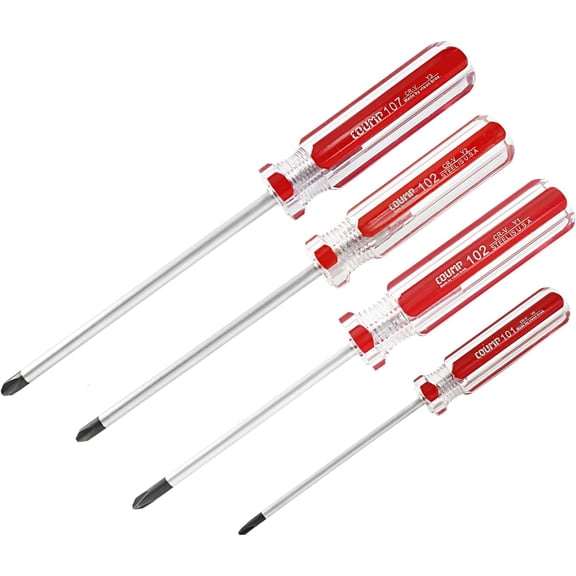 CHE-4Pcs Triwing Screwdriver Set 4 Sizes 3mm, 4mm, 5mm, 6mm, Magnetic Y Shaped Tip Screwdriver Set, Tri Point Tip Screwdriver with Plastic Handle