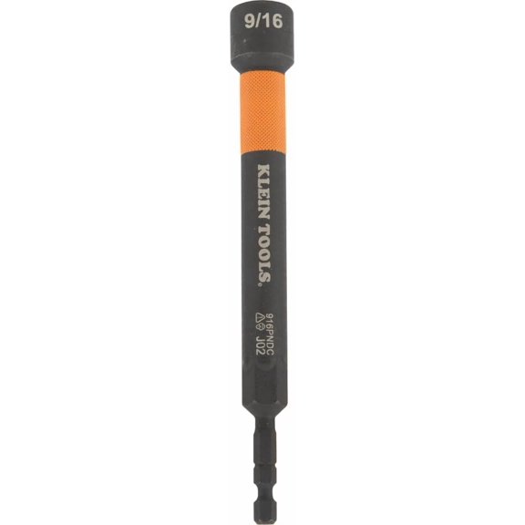 CHE-916PNDC 9/16-Inch Magnetic Color-Coded Power Nut Setter, SAE, Impact-Rated Hex Nut Driver with 5-Inch Extended Reach Shaft