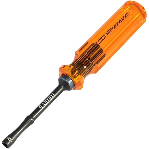 CHE-9801 4.0mm Metric Hex Nut Driver RC Tool  Precision Grip Hex Screwdriver with Deep Socket for RC Car Repair, Made 100% in USA