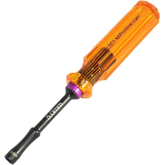CHE-9802 5.0mm Metric Hex Nut Driver RC Tool  Precision Grip Hex Screwdriver with Deep Socket for RC Car Repair, Made 100% in USA