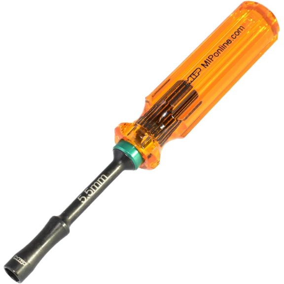 CHE-9803 5.5mm Metric Hex Nut Driver RC Tool  Precision Grip Hex Screwdriver with Deep Socket for RC Car Repair, Made 100% in USA