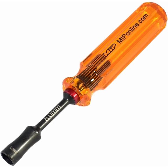 CHE-9805 8.0mm Metric Hex Nut Driver RC Tool  Precision Grip Hex Screwdriver with Deep Socket for RC Car Repair, Made 100% in USA