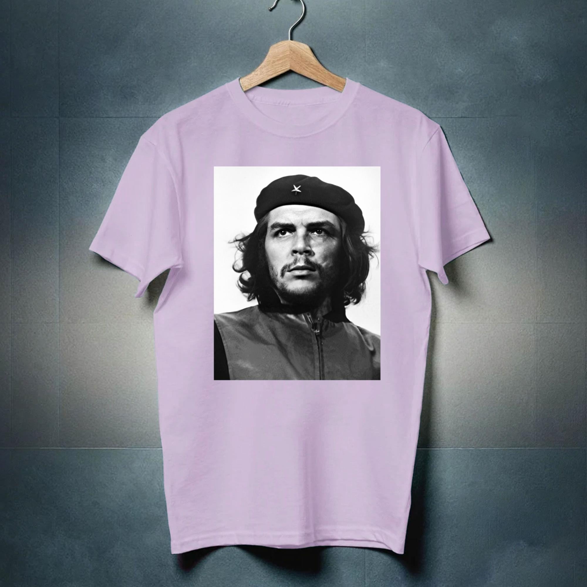 T-Shirt Homme Che Guevara 100% Coton Gil Dan - Silhouette Graphique - Neuf Sans Étiquettes
