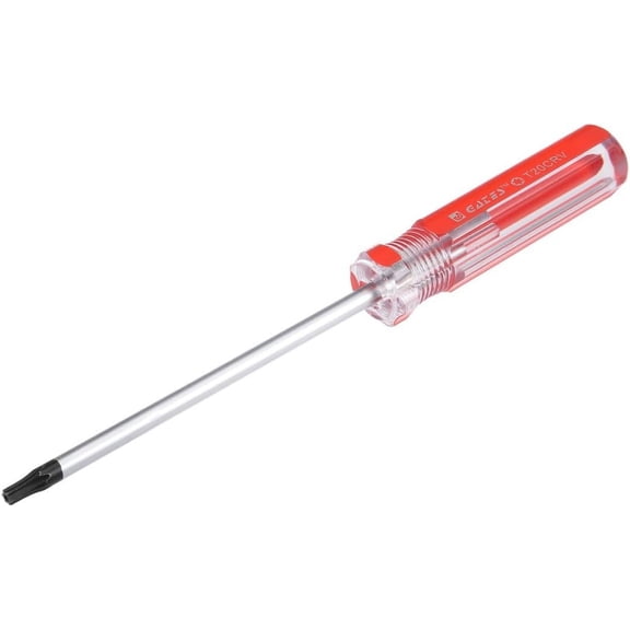 CHE-Magnetic Tip Torx Screwdriver, T20 Security Magnet Star Head Screw Driver with 4" CR-V Shaft and Non-Slip Handle
