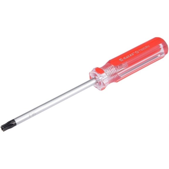 CHE-Magnetic Tip Torx Screwdriver, T30 Security Magnet Star Head Screw Driver with 4" CR-V Shaft and Non-Slip Handle