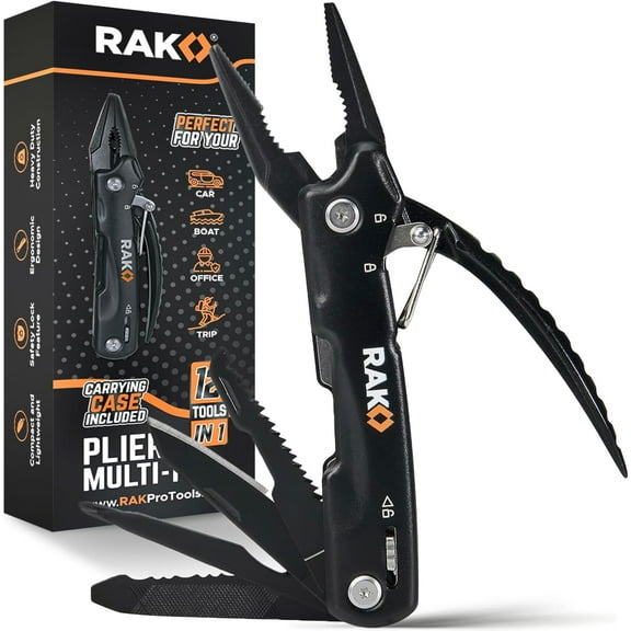 CHE-Pro Tools Pliers Multitool - Cool Unique Gifts For Dads Who Have Everything - Compact DIY Survival Multi Tool Gift for Men, Husband, Handyman - Backpacking & Camping Accessories