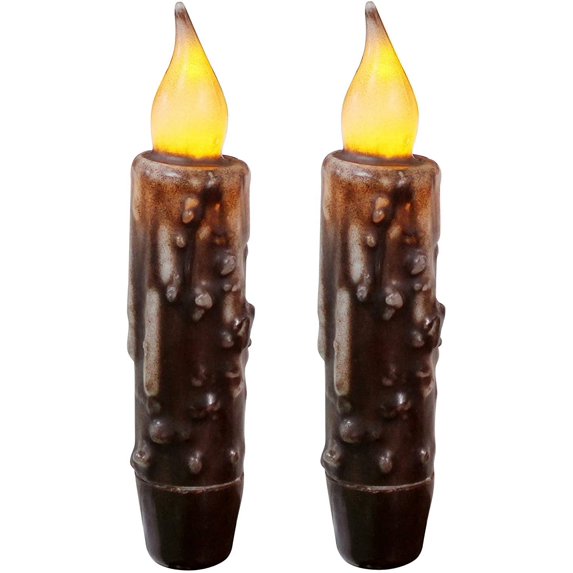 CVHOMEDECO. Real Wax Hand Dipped Battery Operated