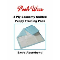 CHEAP 150- 23x36" Pooh Wee's 4-Ply Quilt Xtra Absorbent Puppy Training Pee Pad