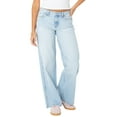 thumbnail image 1 of Celebrity Pink Women's and Women's Plus Baggy Wide Leg Jeans, Available in 30", 32", and 34" inseams, Sizes 1-24W, 1 of 6