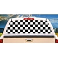 thumbnail image 1 of CHECK Rear Window Graphic truck view thru vinyl decal back, 1 of 3