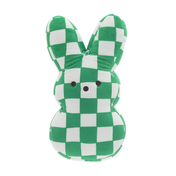 checked peeps green plush toy