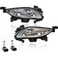 CHEDA Clear Front Bumper Driving Fog Lights Lamps Compatible with 2011