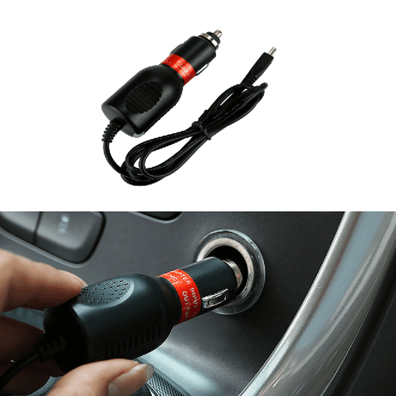 CHEEPUM 110 to 220 Adapter Plug Pigtail 5V 2A Mini USB Car Power Charger Adapter Cord For tachograph phone