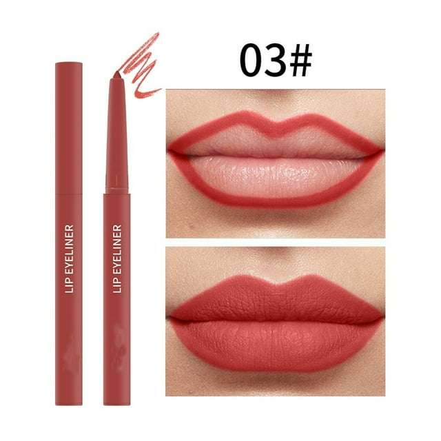CHEEPUM Automatic Lipliner Smear Strip Bare Lip Gloss for Women Makeup ...