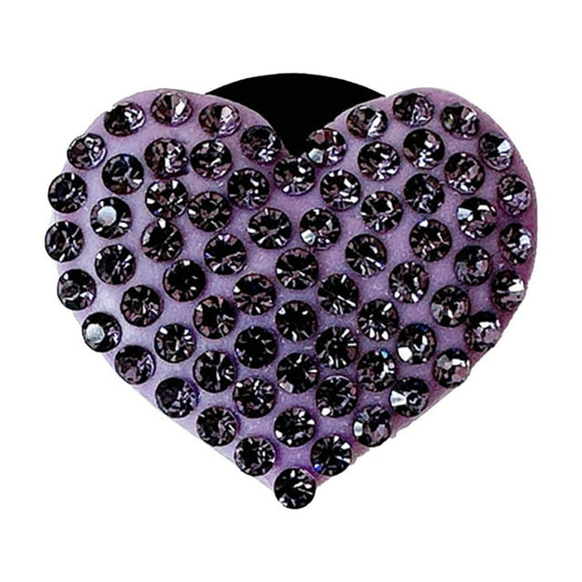 CHEEPUM Car Aromatherapy Clip Set With Diamonds And Rhinestones Peach