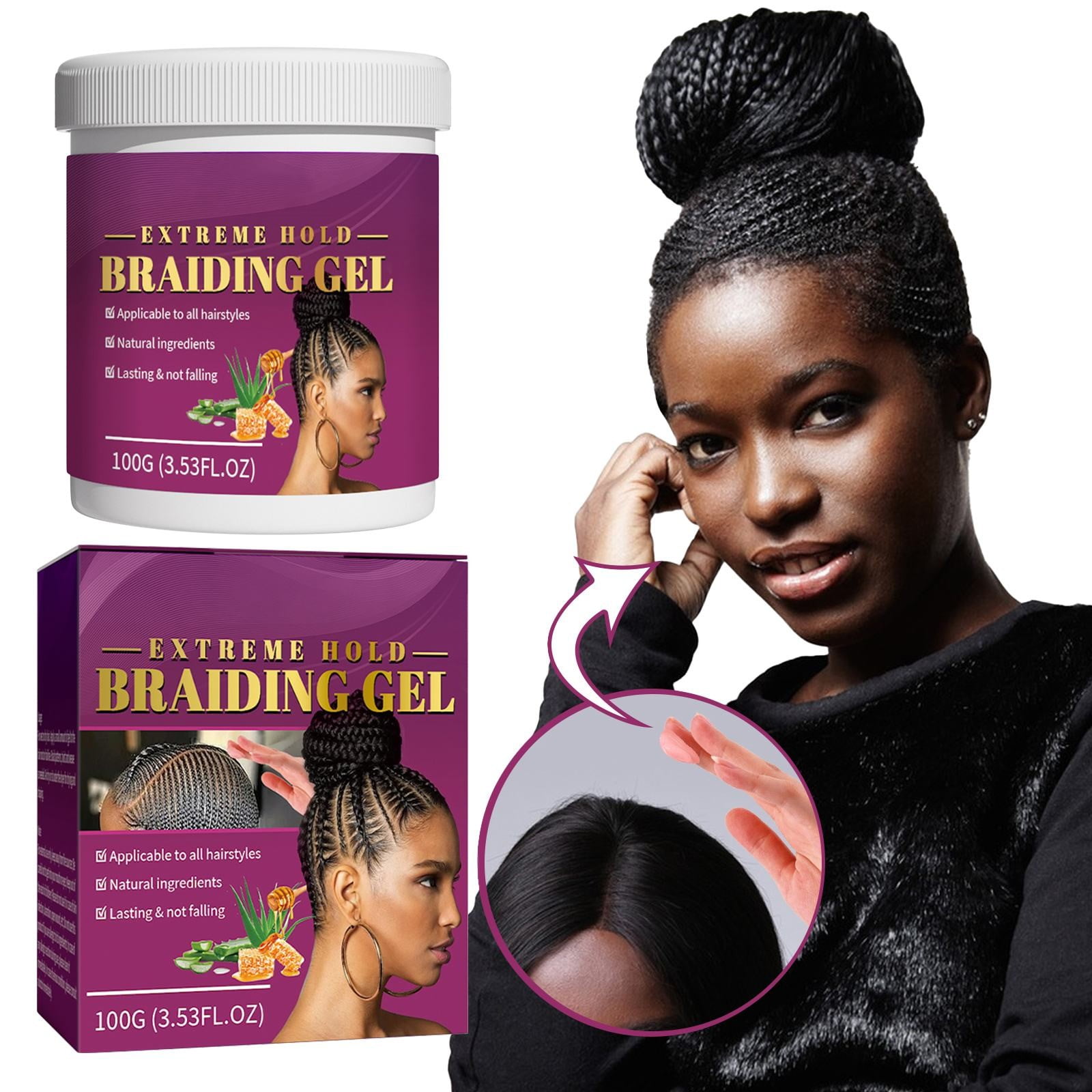 CHEEPUM Conditioner Natural Braid Shaping Curl Moisturizing Care