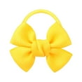 CHEEPUM Extra Large Hair Ties for Braids Baby Hair Ties With Bows For Toddler Elastic Ponytail