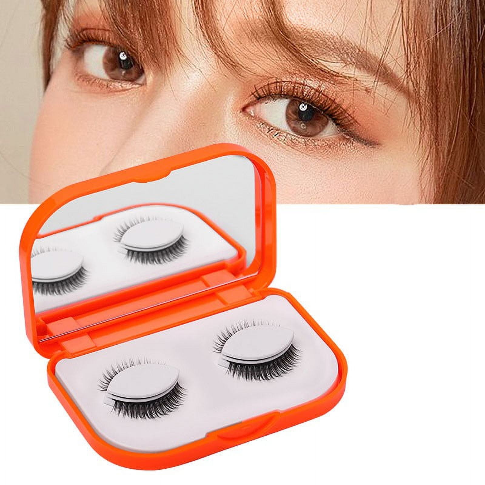 CHEEPUM Eyelashes Individual Lashes Reusable Self Eyelashes No Or Glue