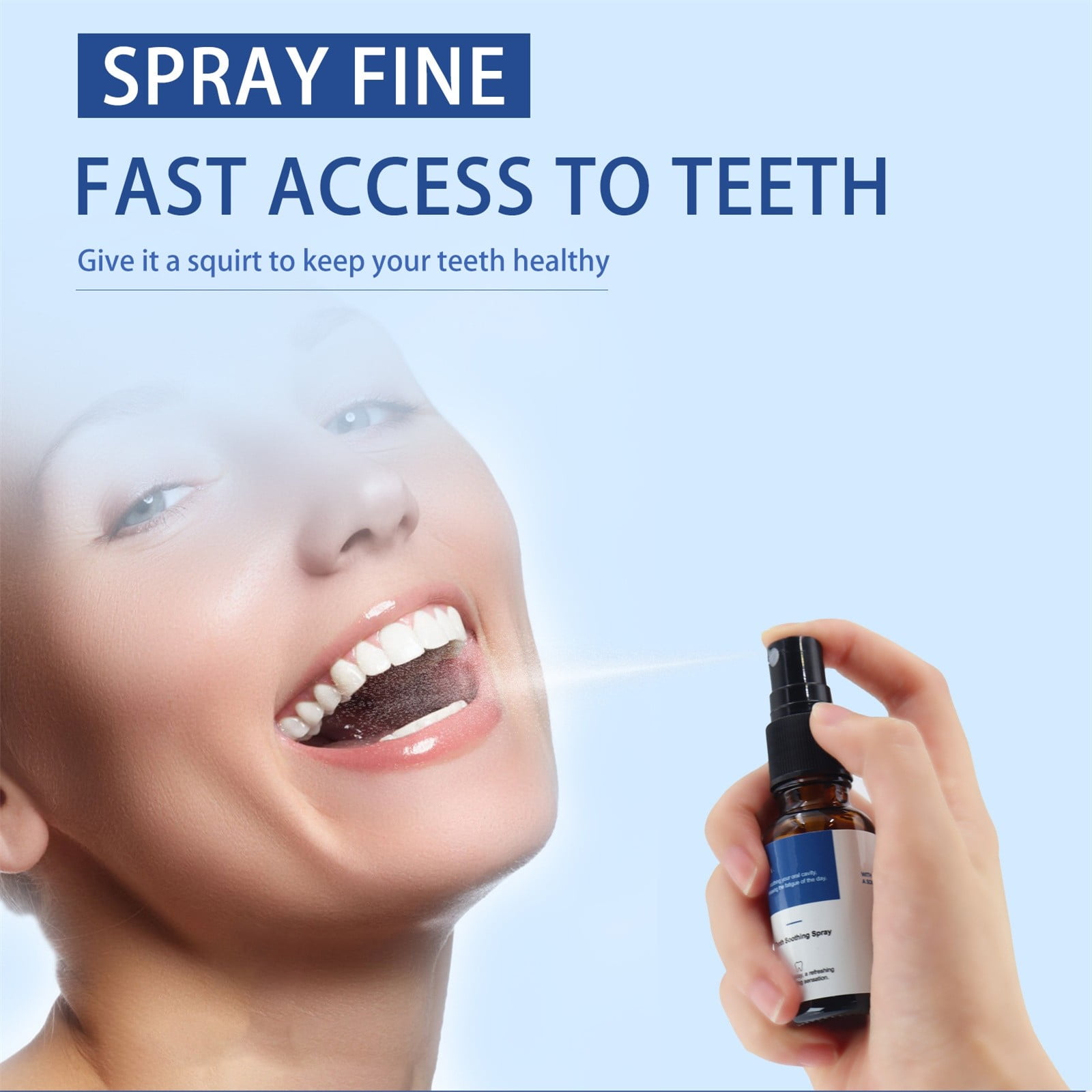 CHEEPUM Mouthwash Receding Gums Dry Mouth Spray Stimulates Freshens