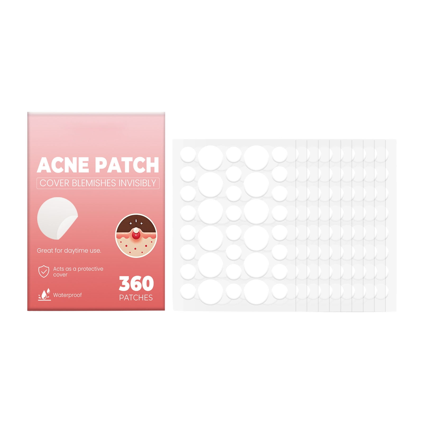 CHEEPUM Patch Semi Transparent Covering Patch Soothes And Redness Oil