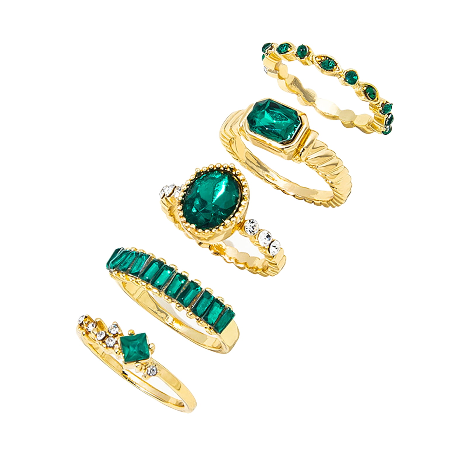 CHEEPUM Ring for Girls 1012 Rings Variety Pack Beautiful Daughter Star