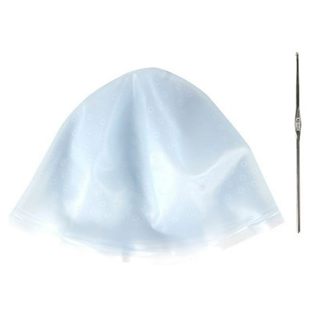 CHEEPUM Silicon Reusable Hair Colouring Highlighting Cap Frosting
