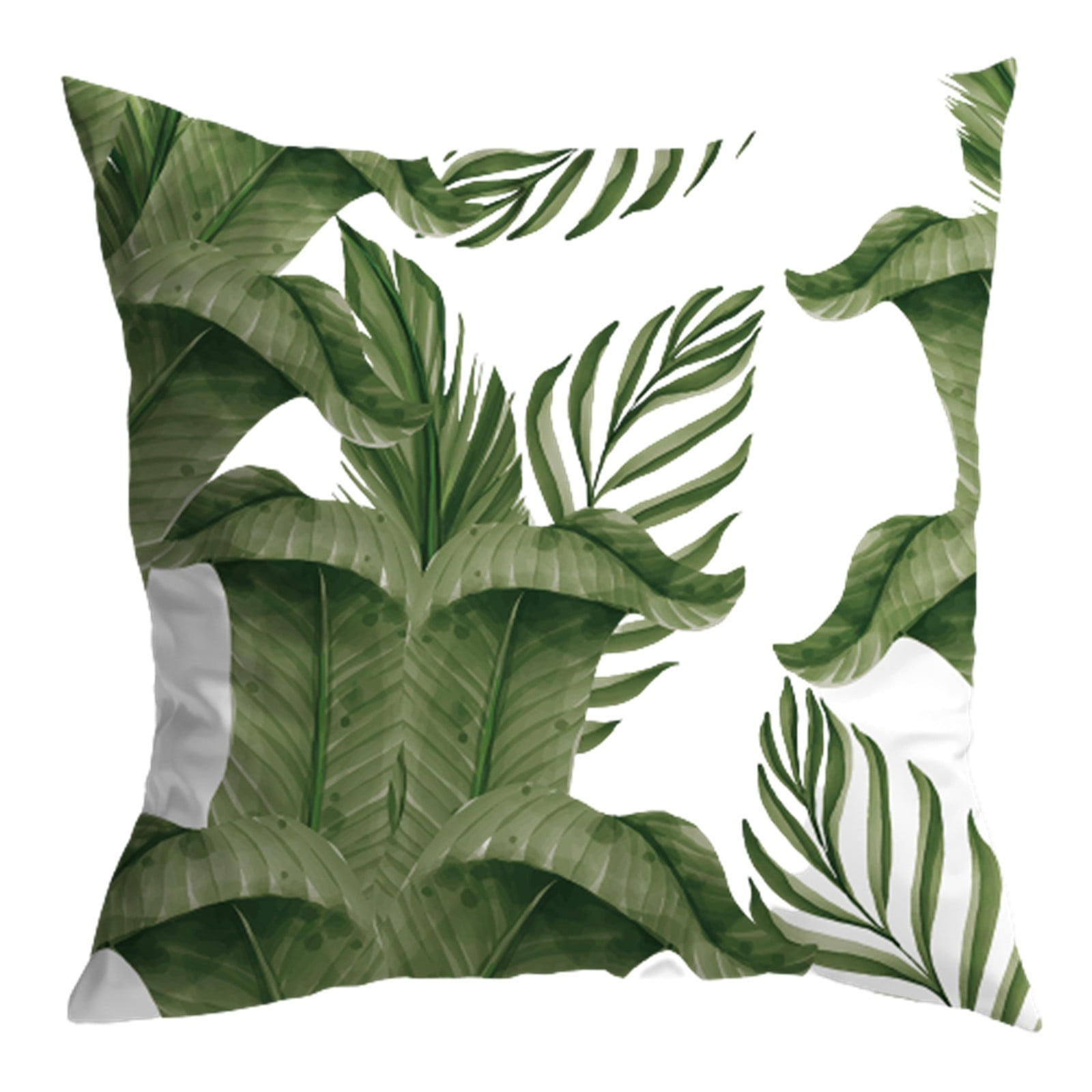 CHEEPUM Silk Pillowcase for Women Zippe Pillowcase Size Spring Green