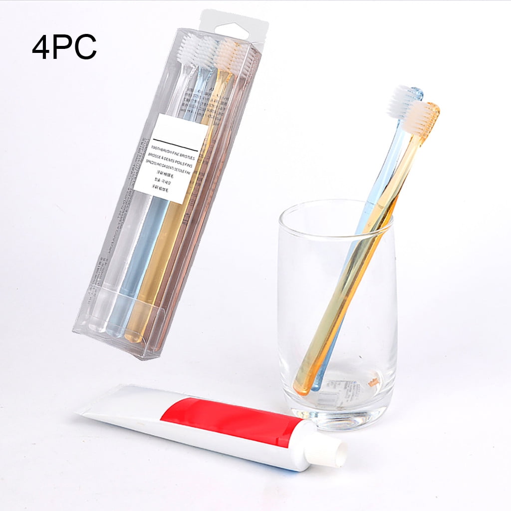 CHEEPUM Soft Toothbrush Small Head Color Toothbrush Travel Portabl