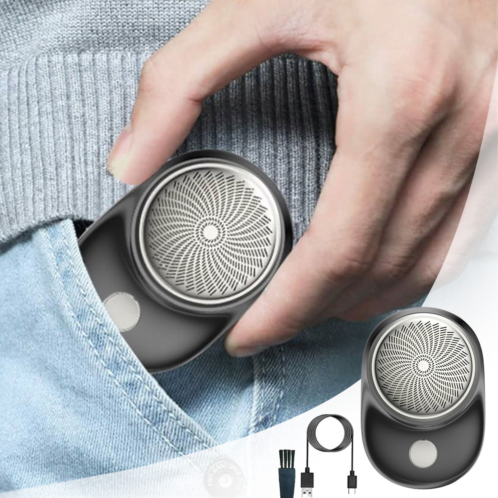CHEEPUM Visage Ladies Rechargeable Powerful Storm Shaver For Men Mini