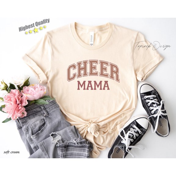 CHEER MAMA Mother's Day Shirt, Mothers Day, Mom Shirts, Momlife Shirt, Mothers Day From, From Daughter, For Grandma All Size S-5Xl