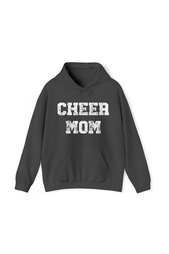 CHEER MOM Hoodie, Cheerleader Mom Gift for Her, Cheer Mom Sweatshirt