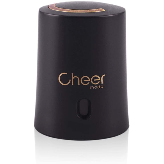CHEER Wine Vacuum Stopper, All in One Wine Saver Vacuum Pump and Stopper to Remove Air and Vacuum Seal with Date Marker - Gift for Wine Lovers 7717-W401-012