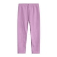 thumbnail image 1 of CHEEREAM 2 Pack Girls Cotton Leggings Pants Full Length Basic Leggings Stretchy Leggings Footless Tight Pants, 1 of 9