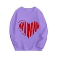 thumbnail image 1 of CHEEREAM 3-10T Girls Long Sleeve Shirts Cotton Shirt Crewneck Girls' Funny Love Shape Graphic Tee Shirt Tops, 1 of 3