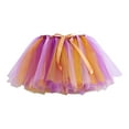 thumbnail image 1 of CHEEREAM Ballet Tutu Short Skirt for Baby Girl Color Block Costume Ballet Dress Princess Dresses for Party Dance 2-10Years, 1 of 4