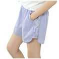 thumbnail image 1 of CHEEREAM Big Girls High Waisted Running Shorts Dolphin Quick Dry for Athletic Gym Track Workout with Pocket for 6-14T, 1 of 7