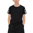 thumbnail image 1 of CHEEREAM Boys Athletic T-Shirts Breathable Summer Quick Dry Comfy Tees Crew Neck Activewear Short Sleeve Tops For Kids, 1 of 9