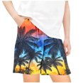 thumbnail image 1 of CHEEREAM Boys Hawaiian Beach Shorts Casual Lightweight Quick Dry Holiday Tropical Shorts with Pockets, 1 of 4