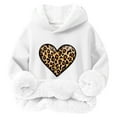 thumbnail image 1 of CHEEREAM Girls Graphic Sweatshirts Hoodies Long Sleeve Crew Neck Pullover Sweaters Casual Comfy Fall Fashion Outfits for kids 2-12 Years, 1 of 3