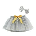 thumbnail image 1 of CHEEREAM Girls Layered Star Sequins Tutu Skirt Ballet Dance Dress Little Girls and Big Girls Tulle Tutu Skirt, 1 of 5
