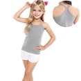 thumbnail image 1 of CHEEREAM Girls Spaghetti Strap Sleeveless Dance Tank Tops Racerback Camisole Undershirts Crop Tank Tops for Ballet Gymnastics, 1 of 6