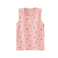 thumbnail image 1 of CHEEREAM Girls Tank Top Litter Girl Cute Print Soft Cotton Round Neck Sleeveless Athletic Undershirt for Kids 2-10 Years, 1 of 6