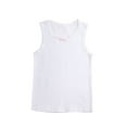 thumbnail image 1 of CHEEREAM Kids Baby Girl Sleeveless Tank Tops Undershirts Cotton Shirts Lace Trim Basic Tees T-Shirts Tanks Toddler Summer Clothes 3-11Years, 1 of 3