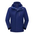 thumbnail image 1 of CHEEREAM Men's 3 in 1 Waterproof Ski Jackets Warm Winter Insulated Snow Coat Mountain Windbreaker Hooded Raincoat Fleece Jacket Navy 3XL, 1 of 6