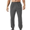 thumbnail image 1 of CHEEREAM Men's Lightweight Joggers Pants Cargo Hiking Running Athletic Workout Track Pants Travel Golf Sweatpants with Pockets Gray L, 1 of 5