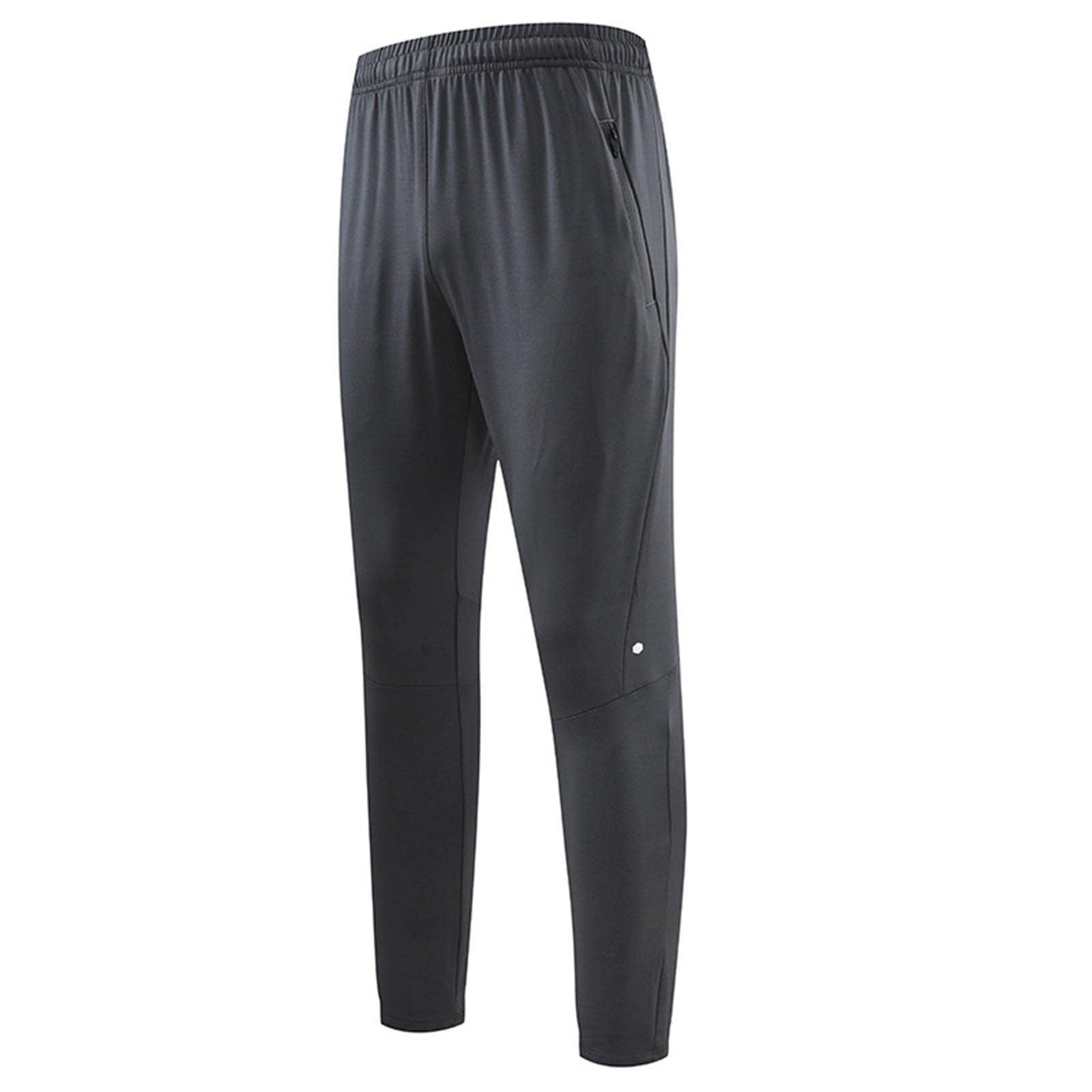 Men's Contrasting Stripe Zippered Training Sweatpants