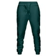 thumbnail image 1 of CHEEREAM Mens Jogger Sweatpants Lightweight Drawstring Lounge Pants Elastic Bottom Active Athletic Workout Casual with Pockets Green 3XL, 1 of 4