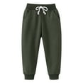thumbnail image 1 of CHEEREAM Toddler Boys Girls Cotton Jogger Pants Graphic Sweatpants for Girl Boy Kids Athletic Jogger Pants Excavator Rocket Size 2-8T, 1 of 6