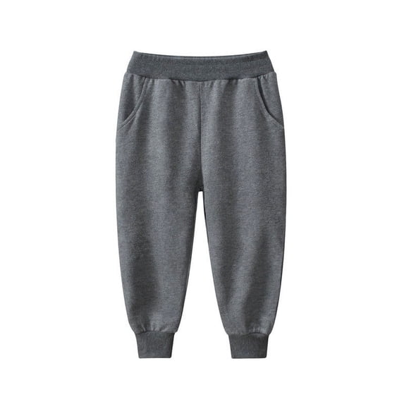 CHEEREAM Toddler Girls Boys Pull-On Fleece Pants Winter Warm Kids Fleece Joggers Active Girl Boy and Toddlers' Sweatpants